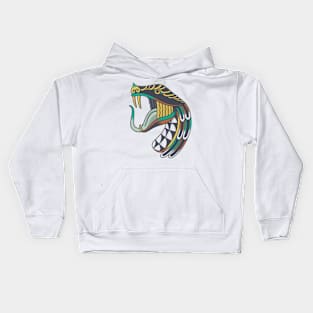 Vintage snake Kids Hoodie